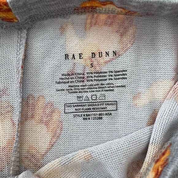 NWT Rae Dunn Thanksgiving Long Sleeve Pajama Set 5T - Picture 4 of 10